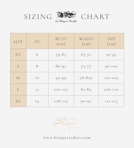 bottega sizing